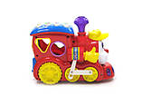 Музичний паровозик 9155 сортер піаніно звук світло (російська мова), фото 6