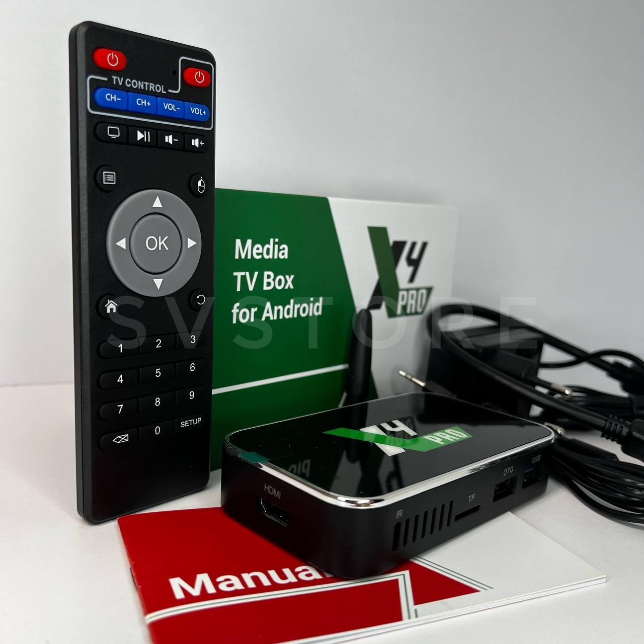 Ugoos X4 PRO 4/32, Amlogic S905X4, Android 11, Smart TV Box, Smart TV ...