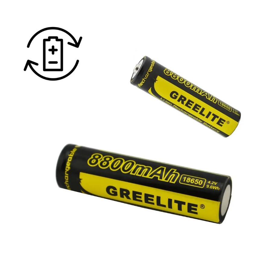 Акумулятор SDNMY 18650-4800mAh 3.7 В c захистом Лучшая цена