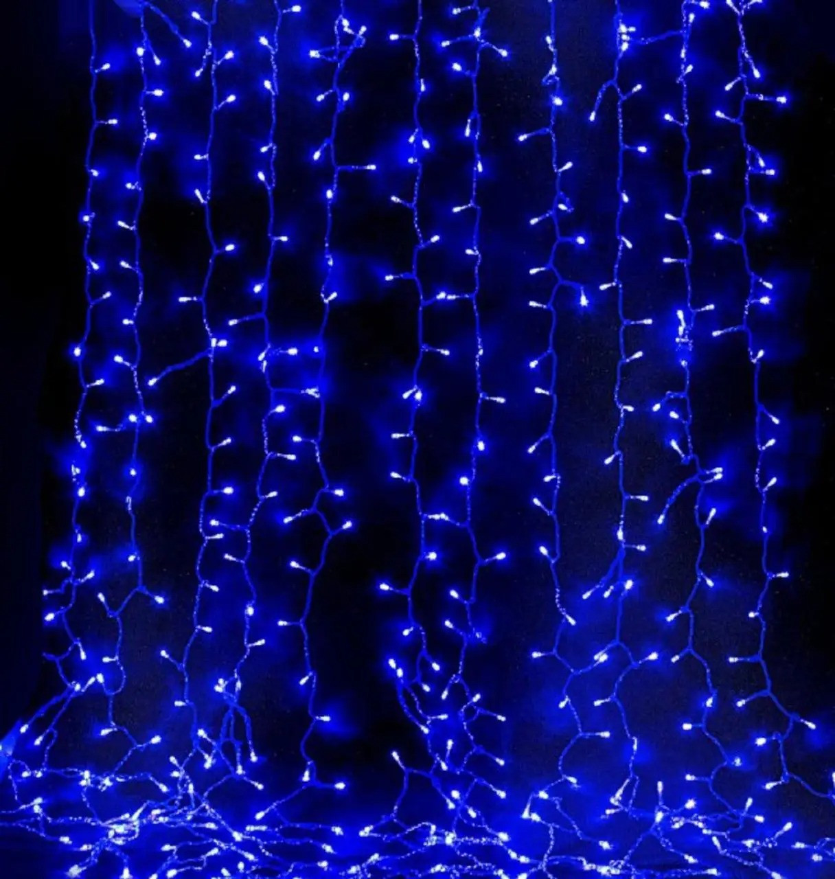 Гірлянда водоспад Xmas 480 LED 480-B 3x3 м Синя Лучшая цена, фото 1