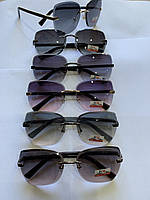 +18028 Солнцезащитные очки, бренд , комбинированная оправа, линзы - поликарбонат,