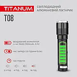 Портативний світлодіодний ліхтарик TiTanum TLF-T08, фото 2