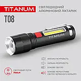 Портативний світлодіодний ліхтарик TiTanum TLF-T08, фото 3