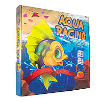 Настольная игра Strateg Aqua racing (Аква Рейсинг) на украинском языке в коробке 27,7х18,3х5,8 см