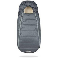 Зимовий чохол-конверт Baby XS на овчині в коляску, чохол у люльку 100% овчина, конверт-кокон з облямівкою, фото 3