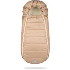 Зимовий чохол-конверт Baby XS на овчині в коляску, чохол у люльку 100% овчина, конверт-кокон з облямівкою, фото 3