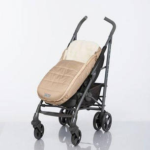 Зимовий чохол конверт Baby XS на овчині в коляску, чохол у колиску 100% овчина, конверт-кокон, фото 2