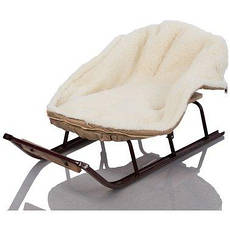 Зимовий чохол конверт Baby XS на овчині в коляску, чохол у колиску 100% овчина, конверт-кокон, фото 4