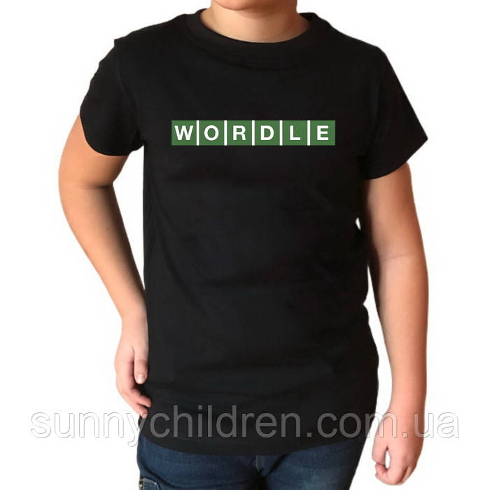 Футболки WORDLE 152, S, M, L, XL Вордле