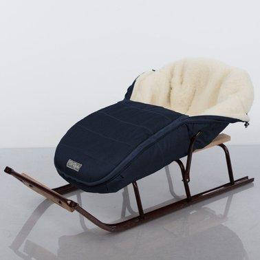 Зимовий чохол конверт Baby XS на овчині в коляску, чохол у колиску 100% овчина, конверт-кокон, фото 2