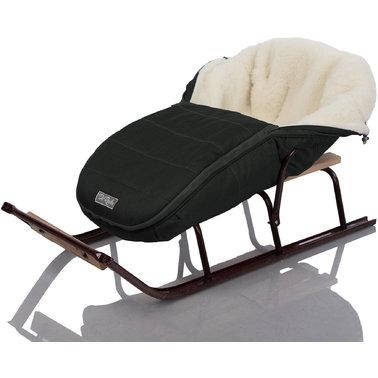 Зимовий чохол конверт Baby XS на овчині в коляску, чохол у колиску 100% овчина, конверт-кокон, фото 2