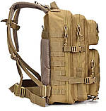 Тактичний військовий рюкзак Yakeda 50л, фото 3