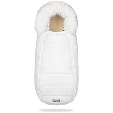 Зимовий чохол конверт Baby XS на овчині в коляску, чохол у колиску 100% овчина, конверт-кокон з опушкою, фото 2