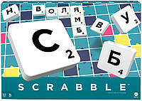 Настільна гра Scrabble (Скрабл українською). Mattel (BBD15)