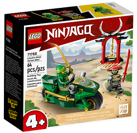 Конструктор LEGO NINJAGO Дорожній мотоцикл ніндзя Ллойда 64 деталі (71788)