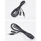 Удлинитель на наушники 1,3м Кабель Jack 3.5 мм F - Jack 3.5 мм M, фото 2