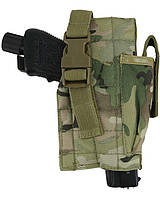 Кобура под пистолет KOMBAT UK Molle Gun Holster with Mag Pouch