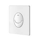 Кнопка зливу для інсталяції GROHE подвійна матована біла 226248 CV033905, фото 3