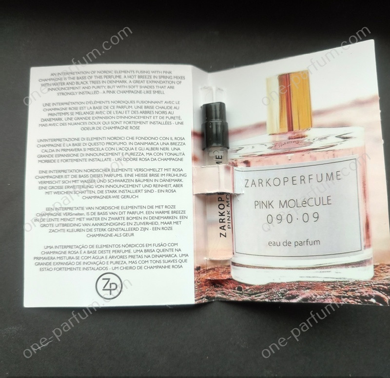 Пробник Zarkoperfume Pink MOLeCULE 090.09 (Зарапарфуми Пінк Молекула 090.09) мініатюра 2 мл