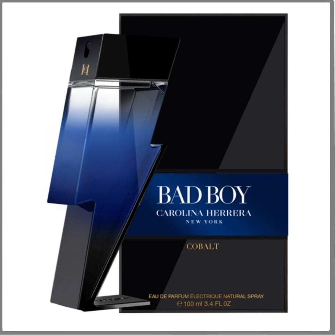 Carolina Herrera Bad Boy Cobalt парфумована вода 100 ml. (Кароліна Еррера Бід Бой Кобальт), фото 1