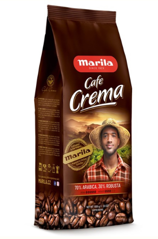 Кава зернова Marila Crema 1 кг