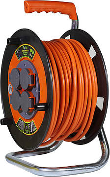 Котушка з кабелем 3х1.5 мм² CR-SE-1000 з т/з 20м Bylion, фото 2