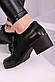 Туфлі жіночі чорні на підборах Т1588, фото 6