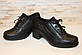 Туфлі жіночі чорні на підборах Т1588, фото 3