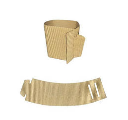 Термопояс для стакану паперового 100 шт