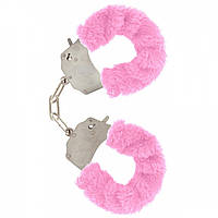 Якісні наручники Toy Joy (Гландія) Furry Fun, рожеві