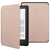 Чехол Обложка c кожаной текстурой для Amazon Kindle Paperwhite 11 (M2L3EK) Золотой