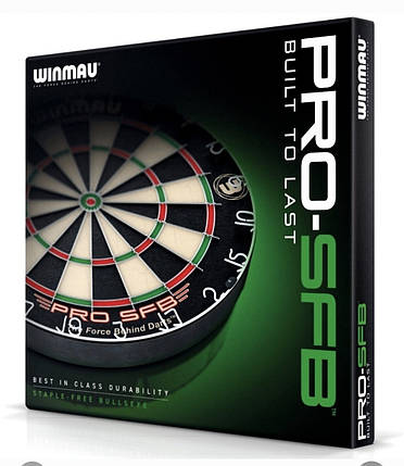 Мішень для гри в дартс зі справжнього сизалю ProSFB New Winmau Англія, фото 1