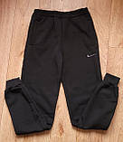 Чоловічі теплі спортивні штани трикотажні тринитка на флісі 58 р., фото 2