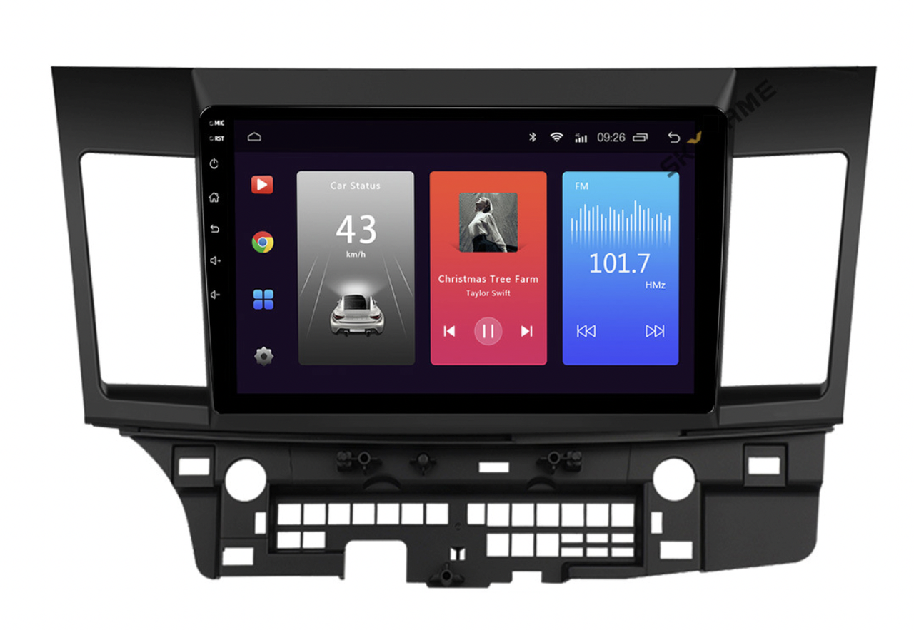Магнітола 4G для Mitsubishi Lancer X 2007-2012 на Android с поддержкой Apple CarPlay
