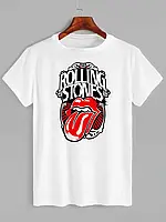 Футболка с принтом Rolling Stones (Роллинг Стоунз) (0424)