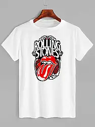 Футболка з принтом Rolling Stones (Ролінг Стоунз) (0424)