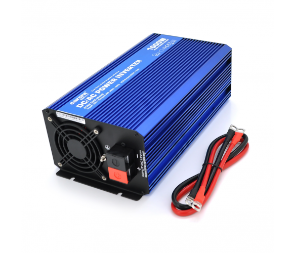 Автономний інвертор CARSPA 1000W із чистою (правильною) синусоїдою потужність 1000 Вт, 12В/220В