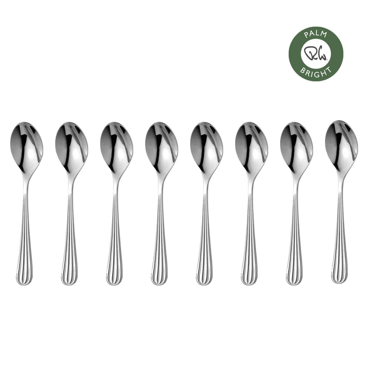 Набір чайних ложок Palm Bright 8 шт Robert Welch, фото 1