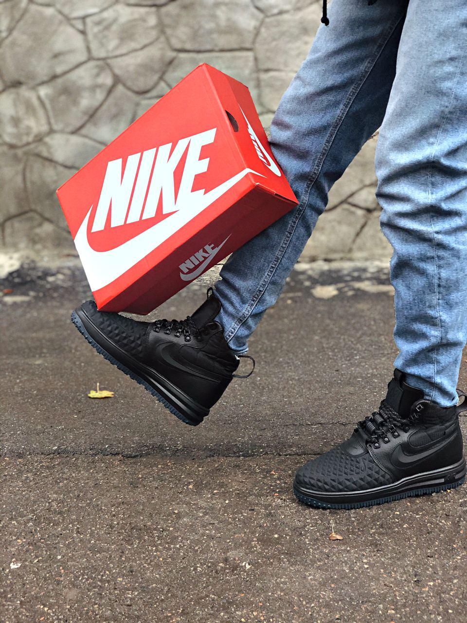 Nike Lunar Force 1 Duckboot 17 Black BIGL.UA