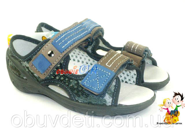 Дитячі босоніжки Befado для хлопчика 27 180 mm