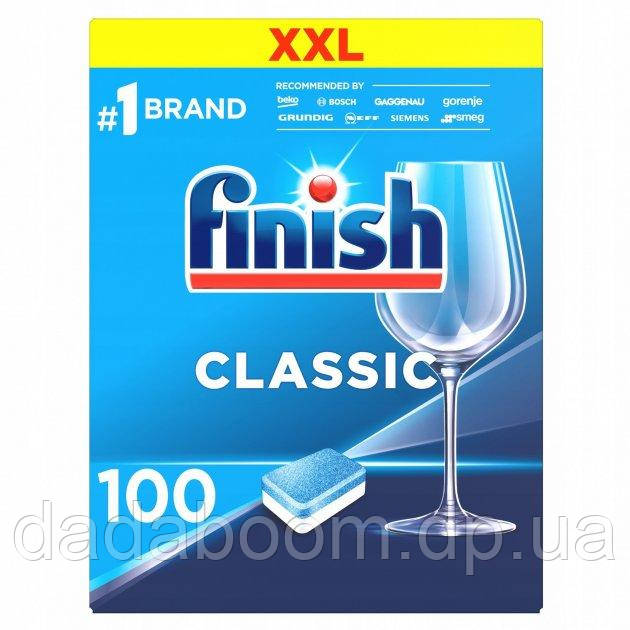 Таблетки для посудомоечных машин Finish Classic 100 шт - фото 1 - id-p853936352