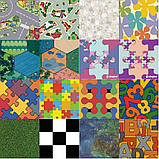 Дитячий лінолеум Graboplast Terrana 01 / ECO Kids 4245-275 4м, фото 3