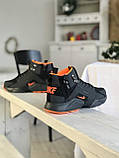 Nike Huarache Acronym Black orange (ТЕРМО), фото 2