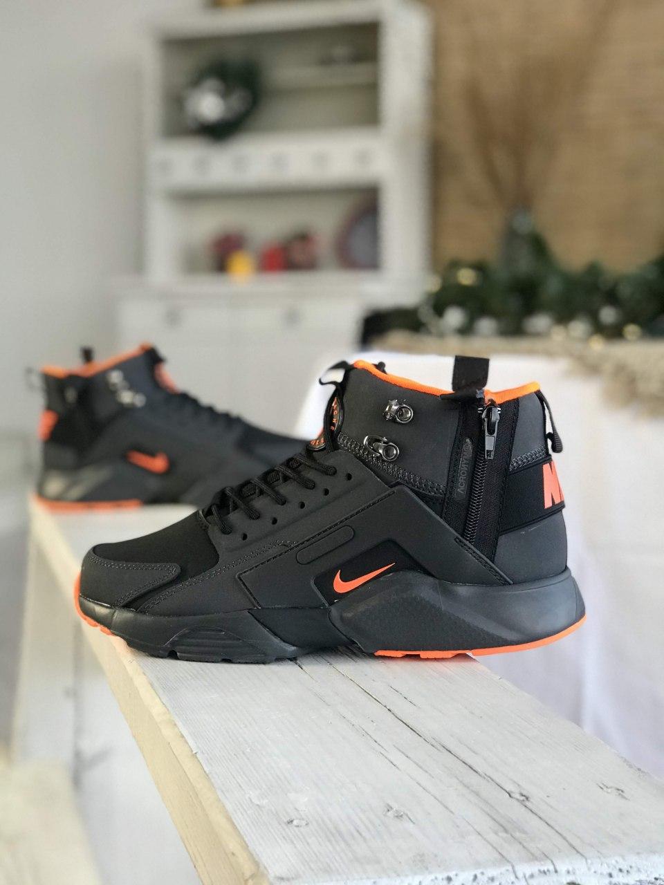 Nike Huarache Acronym Black orange (ТЕРМО)