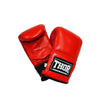 Рукавички знарядні THOR 605 M /Шкіра/ червоні