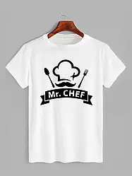 Футболка з принтом Mr Chef (Містер шеф) (0509)