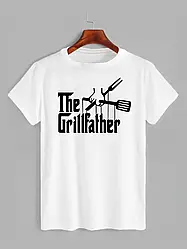 Футболка з принтом The grillfather (0512)