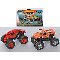 Набор машинок Monster Jam B3011A-B3012A, 2шт, 10см