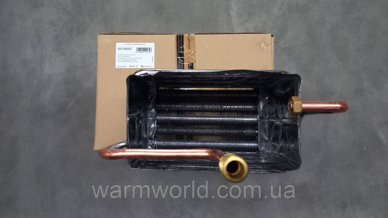 65158567 Теплообмінник DGI 10L CF NG SUPERLUX Ariston