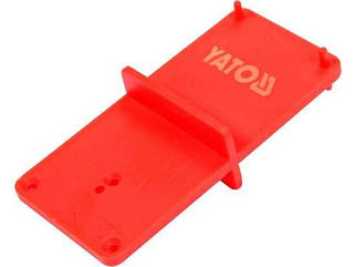 Шаблон розмітковий YATO для встановлення дверних завісей 35/40 мм, 85х40х22 мм. (Польща)